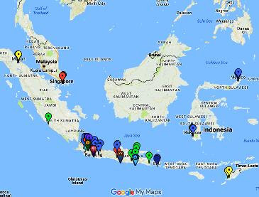 Lokasi dan Peta (Google Map) Perkuliahan Karyawan Nomor